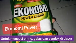 Review Sabun Pencuci Piring | Ekonomi Power Liquid