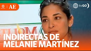 Indirectas de Melanie Martínez hacia Christian Domínguez | América Espectáculos (HOY)