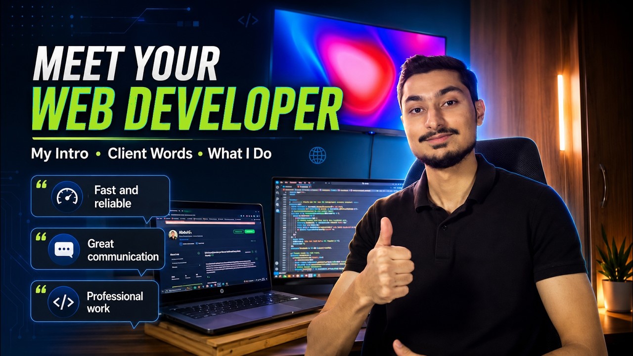 Upwork Video Intro - Full Stack Developer - YouTube