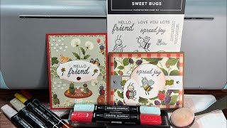 Sweet Bugs Card Tutorials - Sweet as a Bug Designer Series Paper by Stampin’ Up!