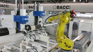 BACCI EVO.JAMB 12 AXIS MACHINING CENTER FOR DOOR JAMBS PRODUCTION WITH ROBOTIC AUTOMATION