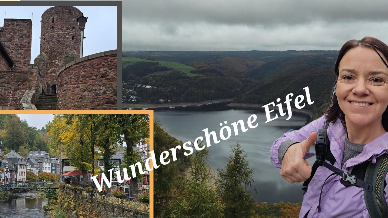 Urlaub in der Eifel - Monschau , Rursee , Wälder und Burgen