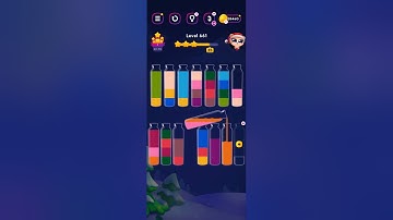 water sort puzzle - Get color level 661
