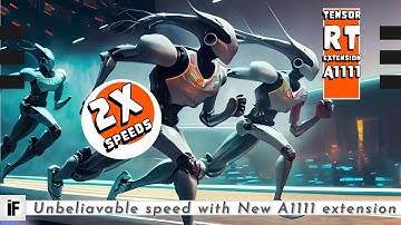 2X Speed A1111 TensorRT extension