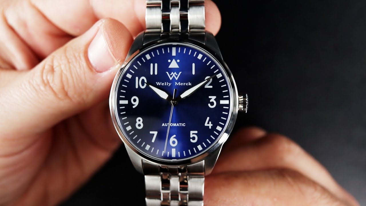 Luxury Pilot Watch Style at a Steal! Welly Merck WM165 Review—A