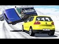 Will these Cars still Drive after Crashing? #121 - BeamNG Drive | CRASHdriven