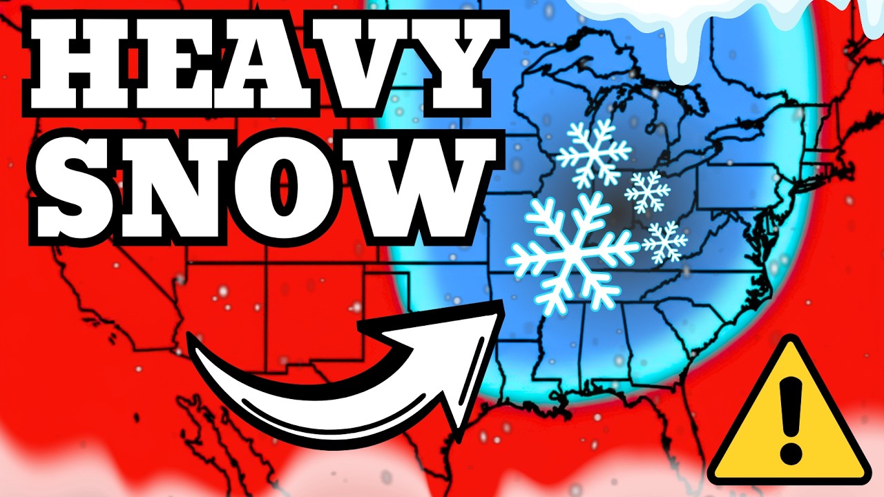 MORE Heavy Snow Is Coming - Winter Won't QUIT - 90 Cities Forecas - YouTube