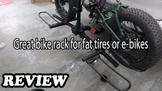 HYPERAX Volt Series Review  Awesome Bike Rack For Fat Tires Or Electric Bikes