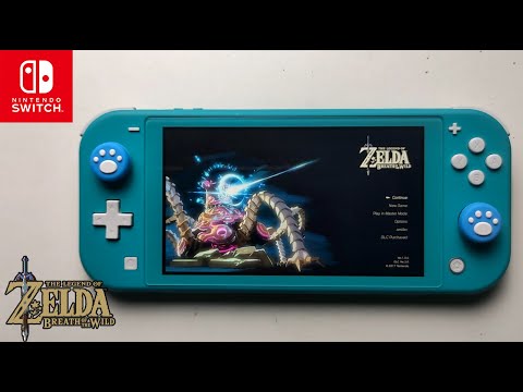 Nintendo 64 ZELDA OCARINA OF TIME on Nintendo Switch LITE Gameplay 