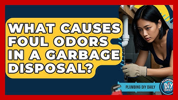 What Causes Foul Odors In A Garbage Disposal? - Plumbing DIY Daily
