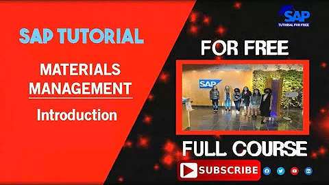 SAP Material Management | Introduction | SAP MM | SAP Tutorial For Free | SAP Training | SAP ERP