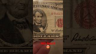 Cool Stuff My Wife Found: Series 1953A $5 Red Seal United States Note #currency #papermoney #redseal