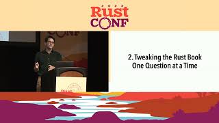 RustConf 2023 - The Art and Science of Teaching Rust