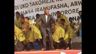 Raba ingene Prezida Pierre Nkurunziza yatamvye 'Makirikiri' mu gikorane co gukengurukira Imana