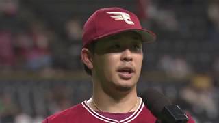 2019年8月1日 東北楽天・浅村栄斗選手ヒーローインタビュー