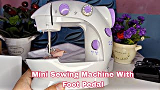 Mini Electric Sewing Machine | Cheapest, Battery use and portable | Mesin Jahit Kecil Dan Murah