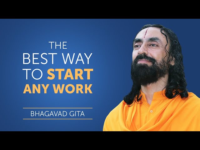 Lakukan Ini Setiap Hari Sebelum Anda Memulai Pekerjaan Apa Pun | Bhagavad Gita | Swami Mukundananda class=
