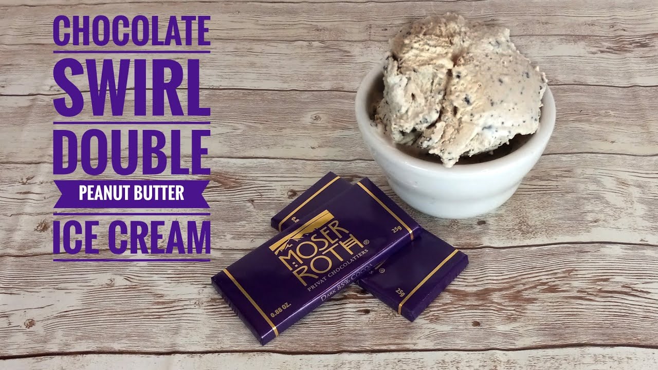 Trim Healthy Mama Friendly Chocolate Swirl Double Peanut Butter Ice