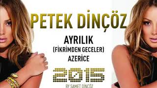Petek Dinçöz - Fikrimden Geceler (Ayrılık) (Canlı)