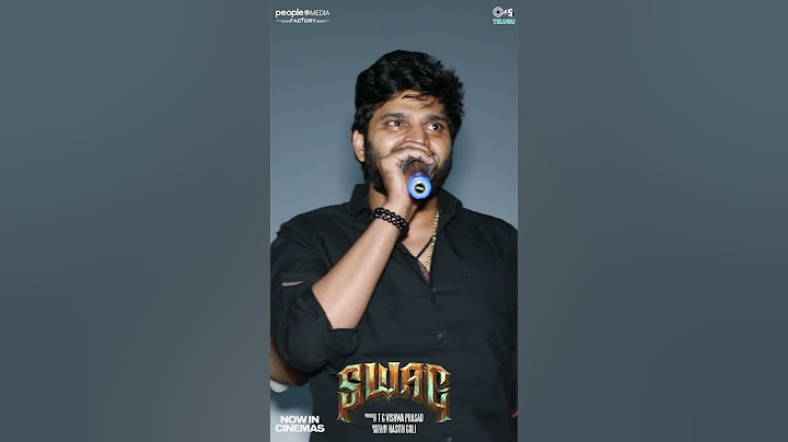 Team #SWAG surprise visit to theatres | Sree Vishnu | Ritu Varma | Hasith Goli | T G Vishwa Prasad