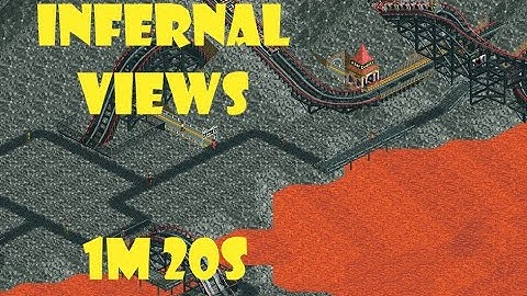 OpenRCT2 Speedrun - Infernal Views 1m20s