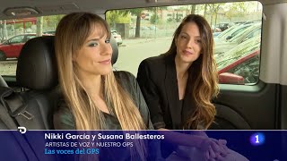 Nikki García y Susana Ballesteros voces del GPS en RTVE Noticias