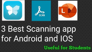 Best 3 Document Scanner App For Android and iOS in Tamil | SKM Tech Vimarsanam