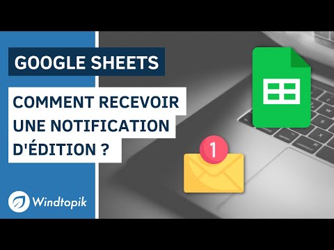 Vidéo: Comment désactiver les notifications dans Google Sheets ?