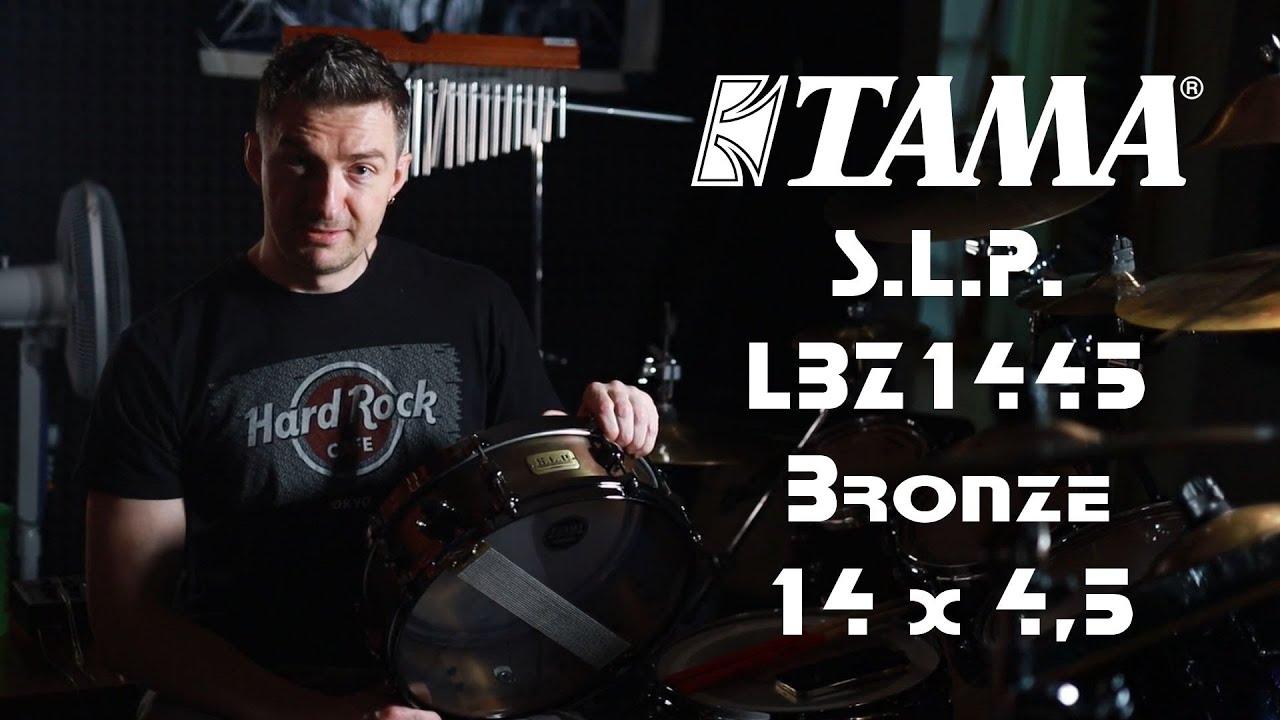 Тест - обзор малого барабана  Tama S.L.P. LBZ1445 Bronze 14 x 4,5