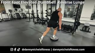 Famous How To Do A Front Foot Elevated Dumbbell Reverse Lunge Wealth