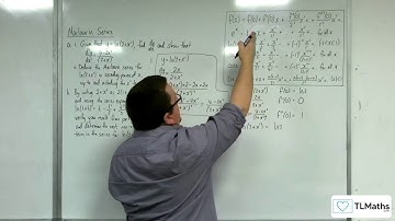 A-Level Further Maths D6-09 Maclaurin Series: Exam-Style Question