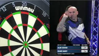 First Round Players Championship 8 2023 Alan Soutar vs Keane Barry