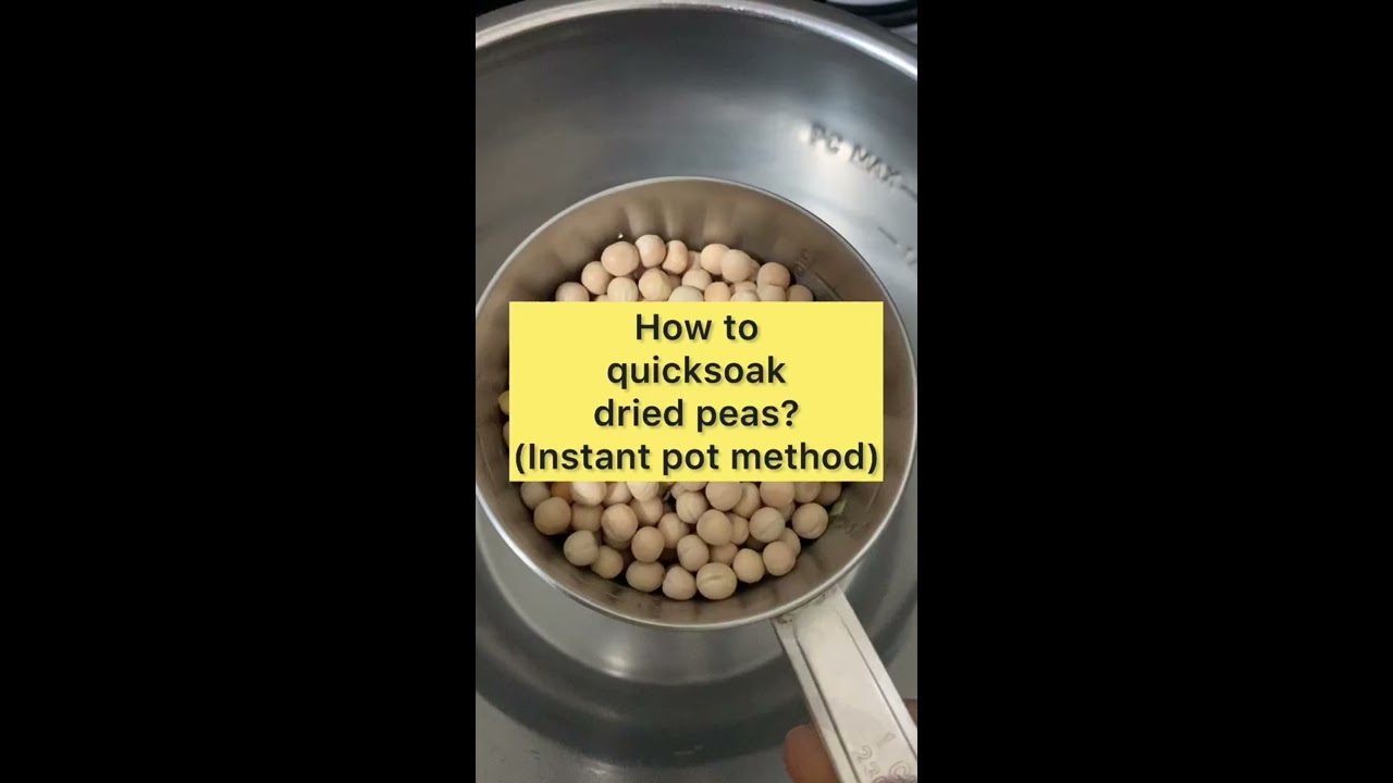 Quick soak beans instant pot hotsell