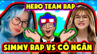 PHONG CẬN REACTION RAP HERO TEAM x STREAMER FREE FIRE | MÈO SIMMY ĐẠI CHIẾN CÔ NGÂN