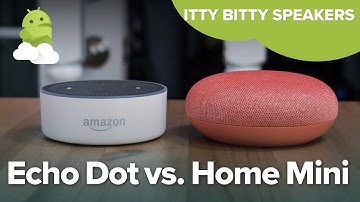Amazon Echo Dot vs. Google Home Mini [Audio test]