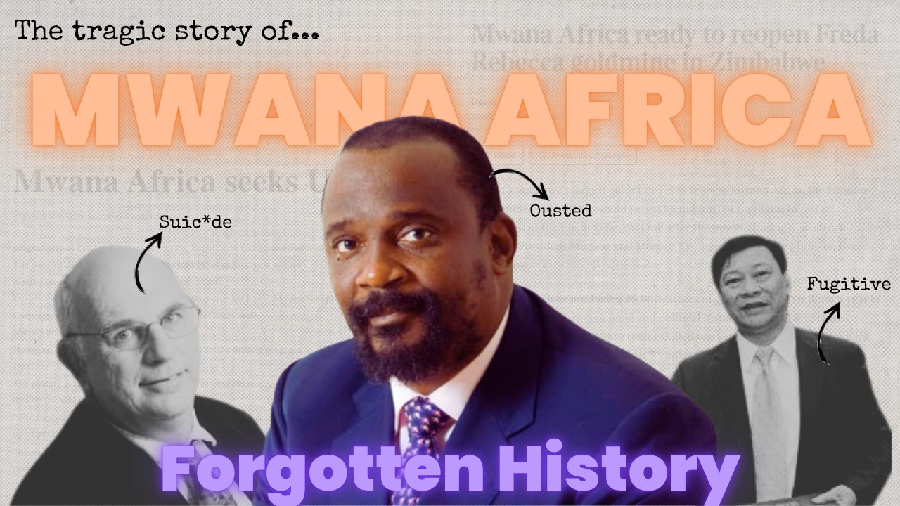 Still from The tragic history of Mwana Africa: Finance History Documentary