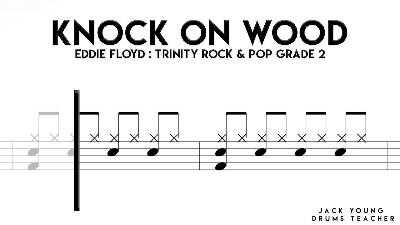 Knock On Wood Trinity Rock & Pop Drums Grade 2 - YouTube