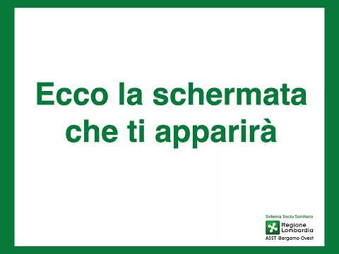 Prenota un esame/visita con lo SPID sul Fascicolo Sanitario Elettronico