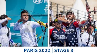 Korea v USA - recurve men team gold | Paris 2022 World Cup S3