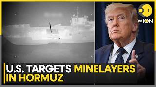 Us-Iran War Us Central Command Releases Footage Of Minelayers Being Hit Wion