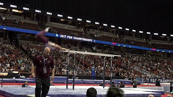 Zack Mollett - Parallel Bars - 2017 P&G Championsh...