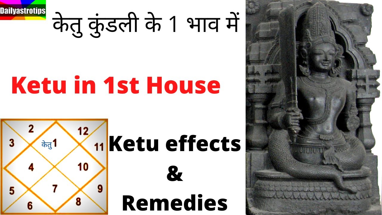 केतु कुंडली के 1 भाव में | Ketu in 1st House - YouTube