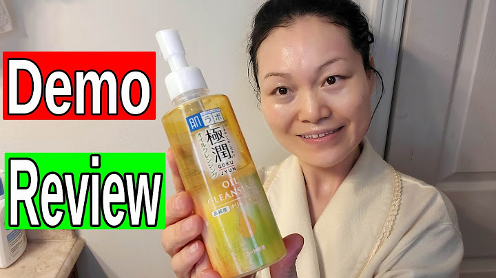 Hada labo olive cleansing oil review