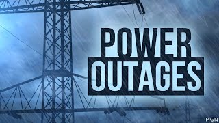 CLECO power outages.