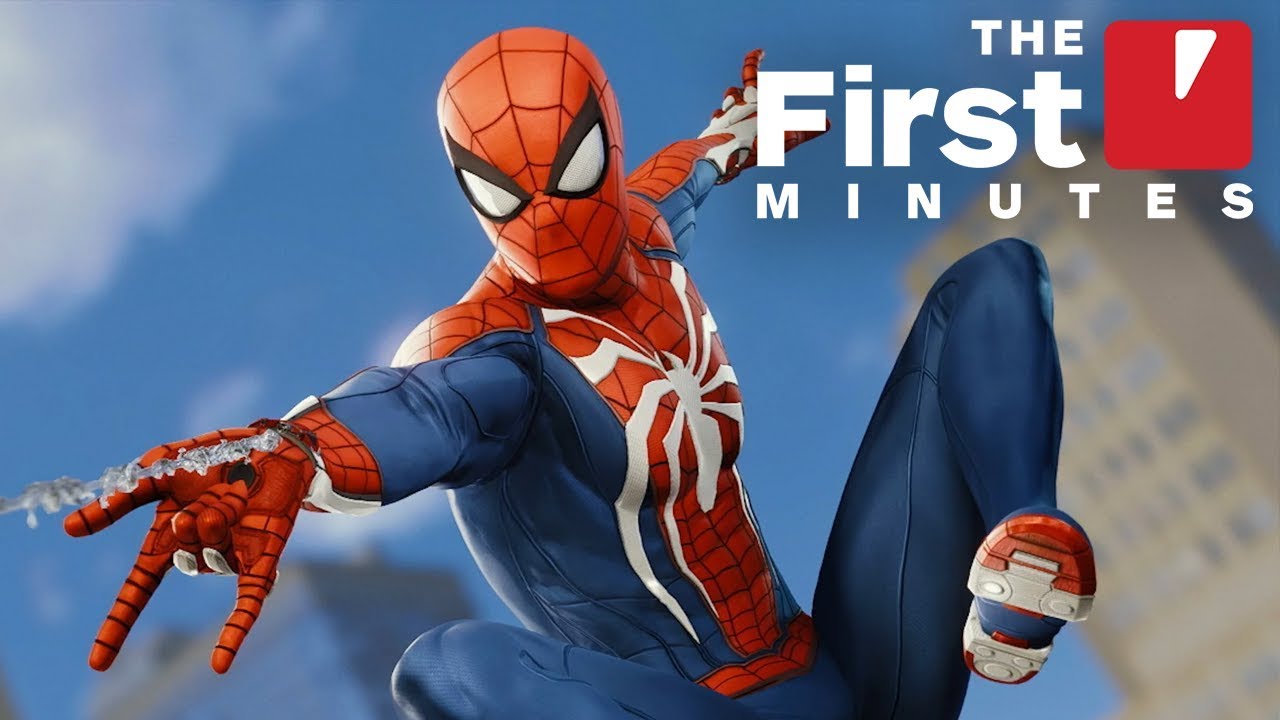 The First 20 Minutes of Marvel's Spider-Man (PS4) Gameplay in 4K - YouTube