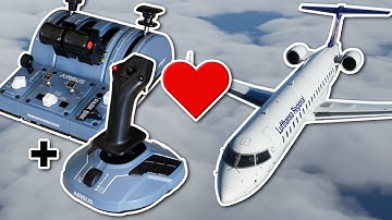 Aerosoft CRJ - Thrustmaster TCA Quadrant/Add-On Setup in Microsoft Flight Simulator & AxisAndOhs