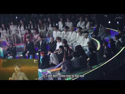 Idols Reaction to BTS Airplane pt.2 at Melon Music Awards (MMA) 2018 [Eng Lyrics Inc.]