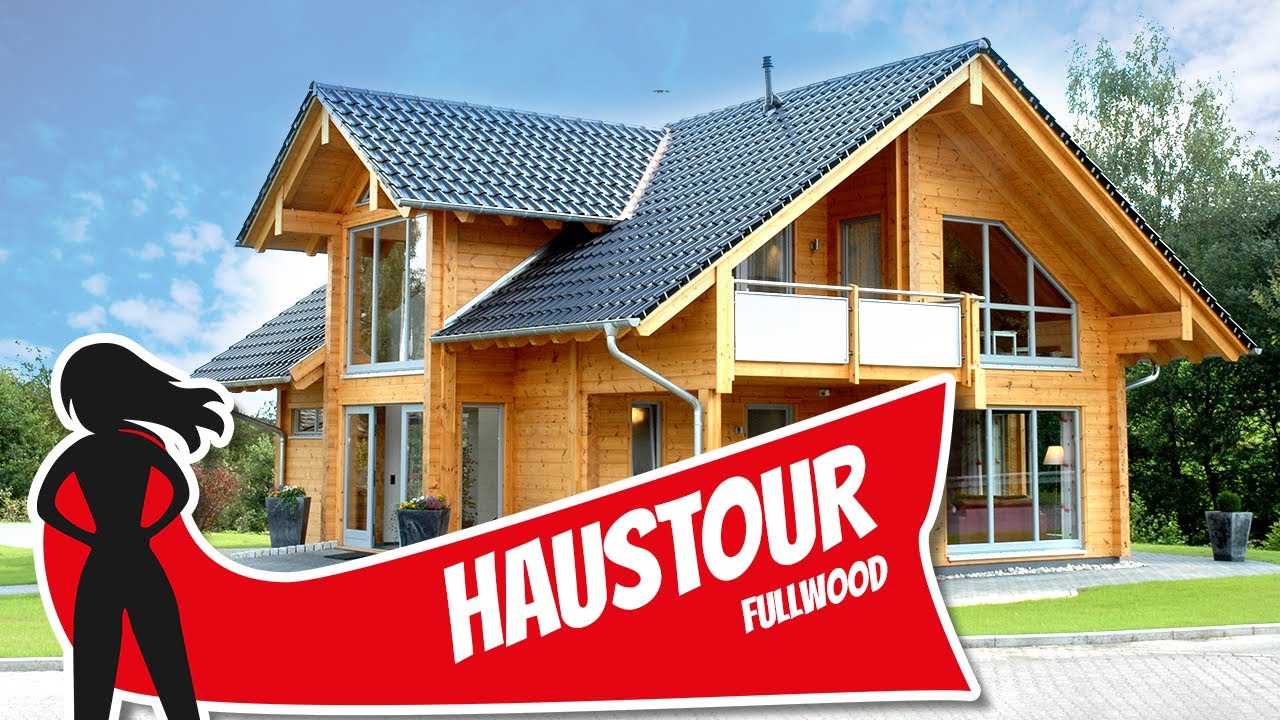 Haustour Massives Holzhaus Sommerwiese Von Fullwood Wohnblockhaus Hausbau Helden Youtube