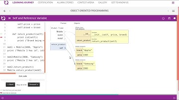 InfyTQ OOP Day2 Video 4 Self