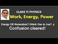 Conservation of Energy? Or Conservation of momentum ? When to Use which? Simple Rule!